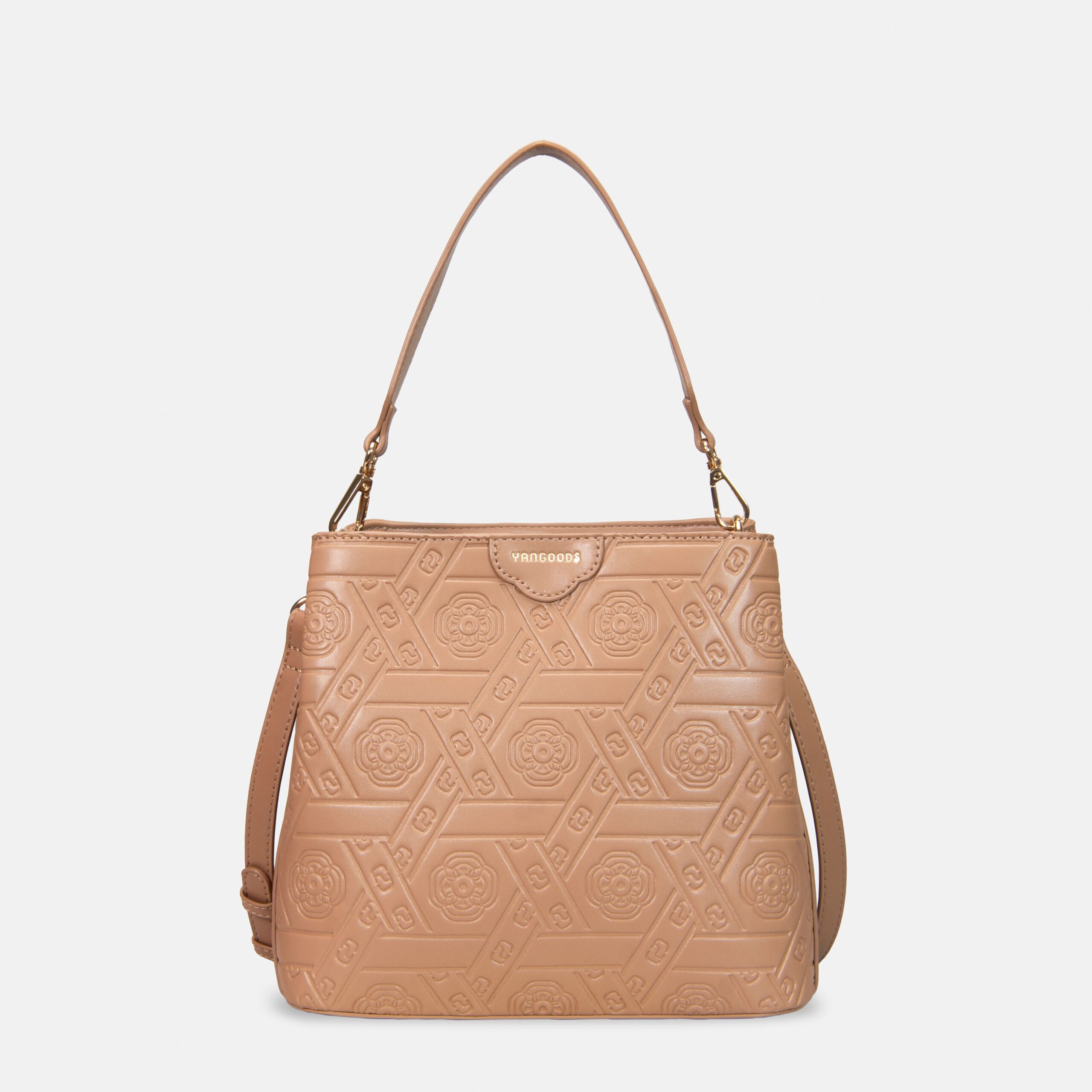 Bucket Bag Mocha Front