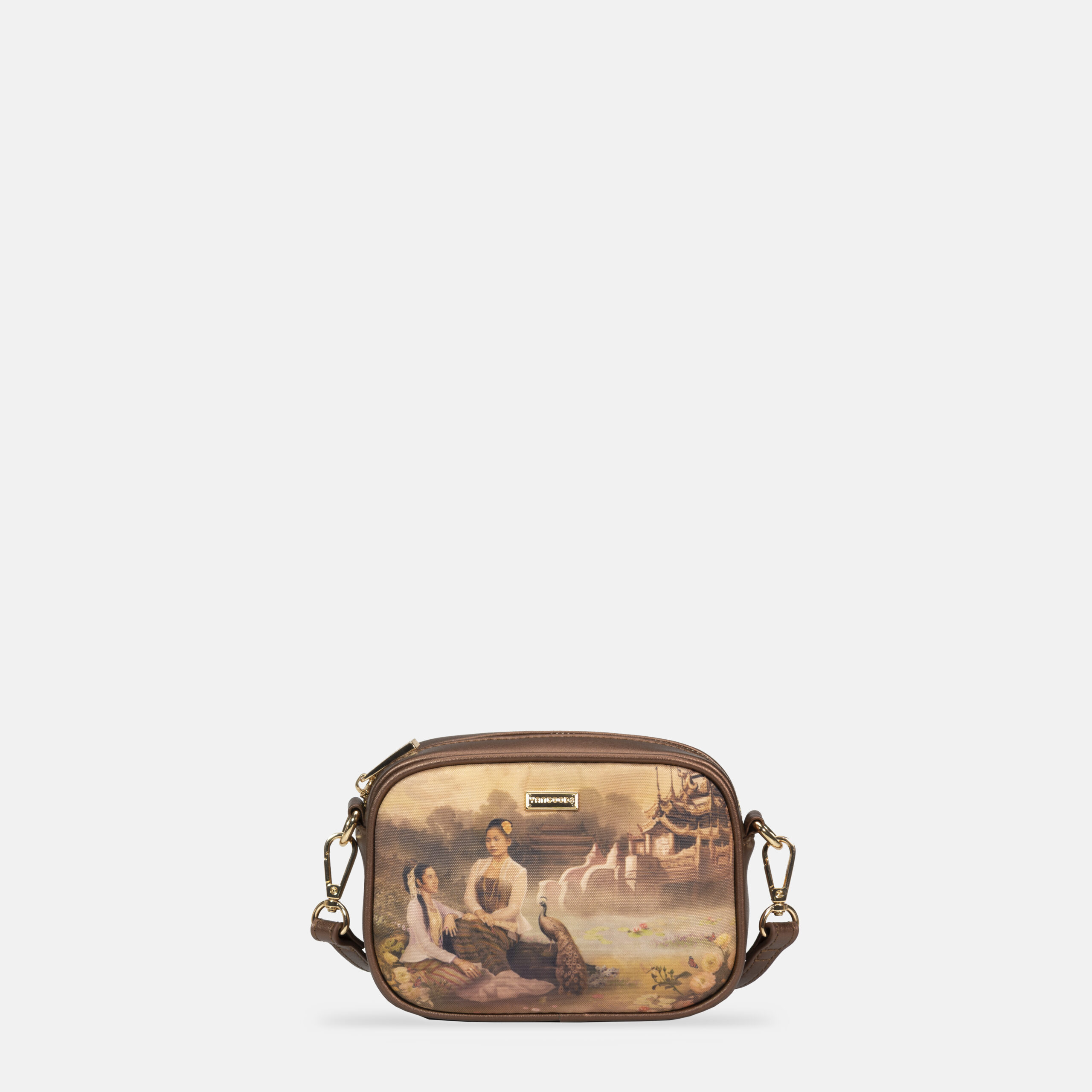 Camera Bag old gold Front