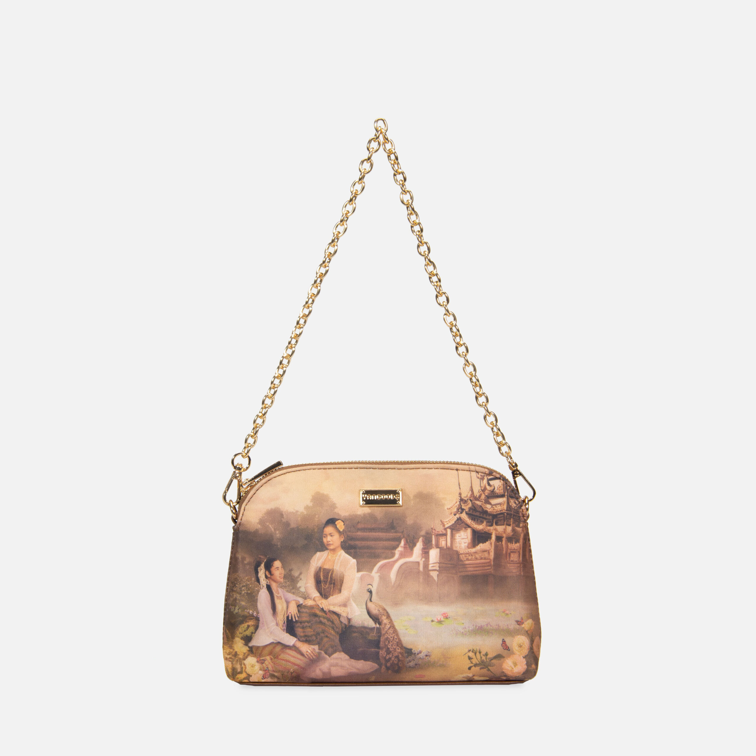 Crossbody Bag Brown Front