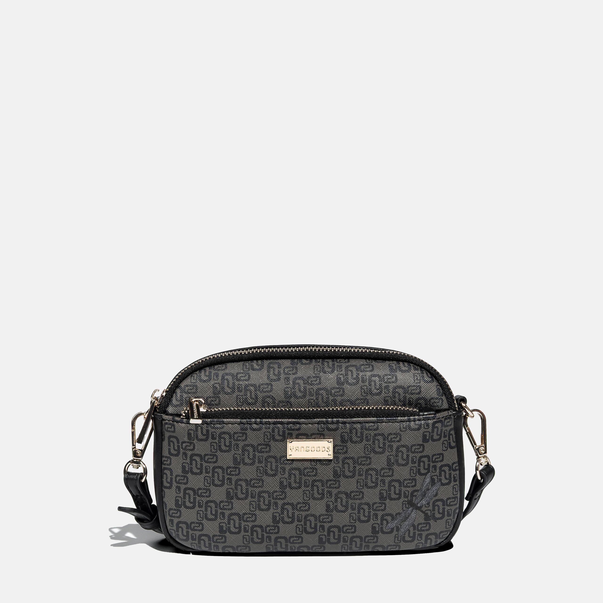 Mini Cross Body Black Front