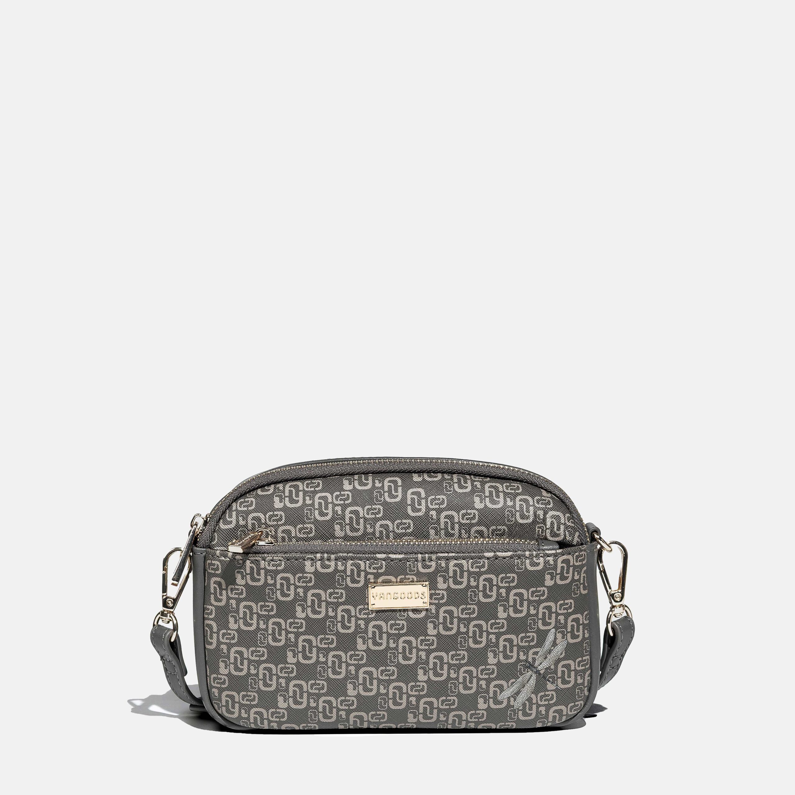 Mini Cross Body Gray Front