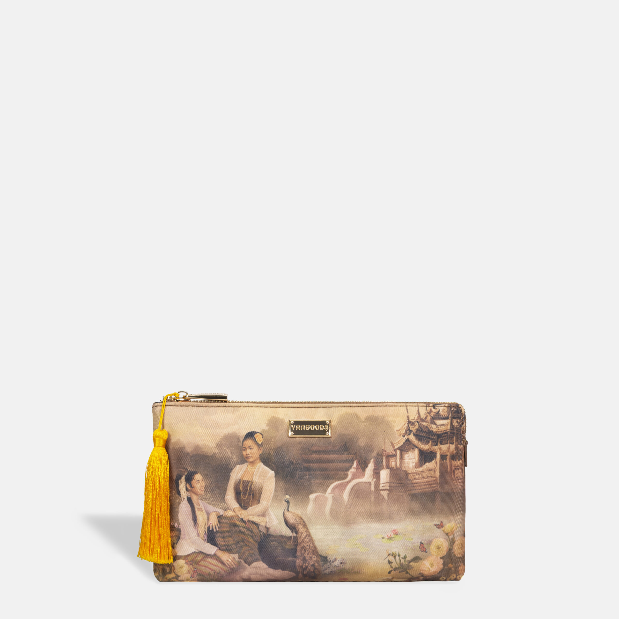 Old Gold Wallet Pouch Front