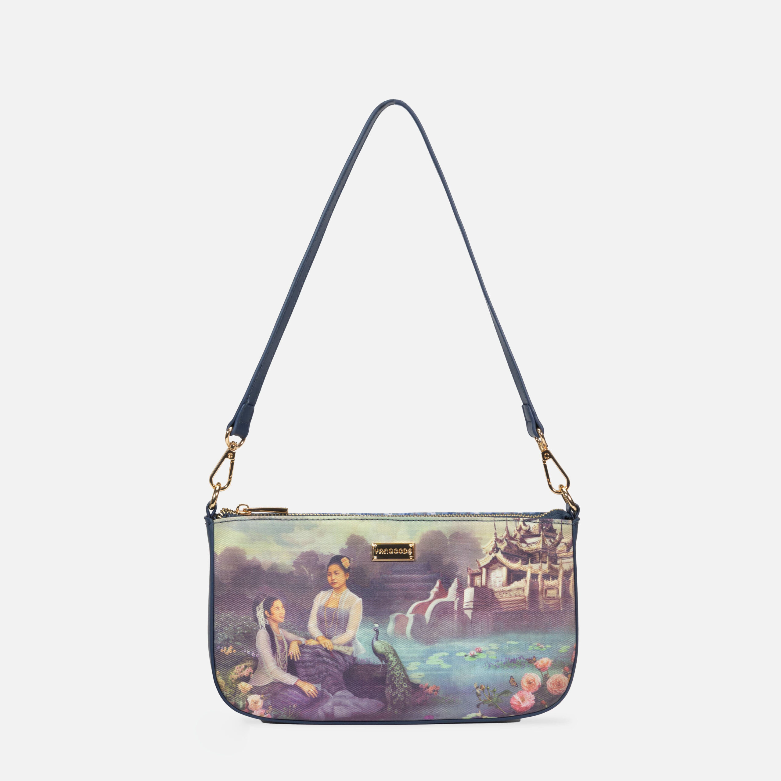 Sling Bag Blue Front