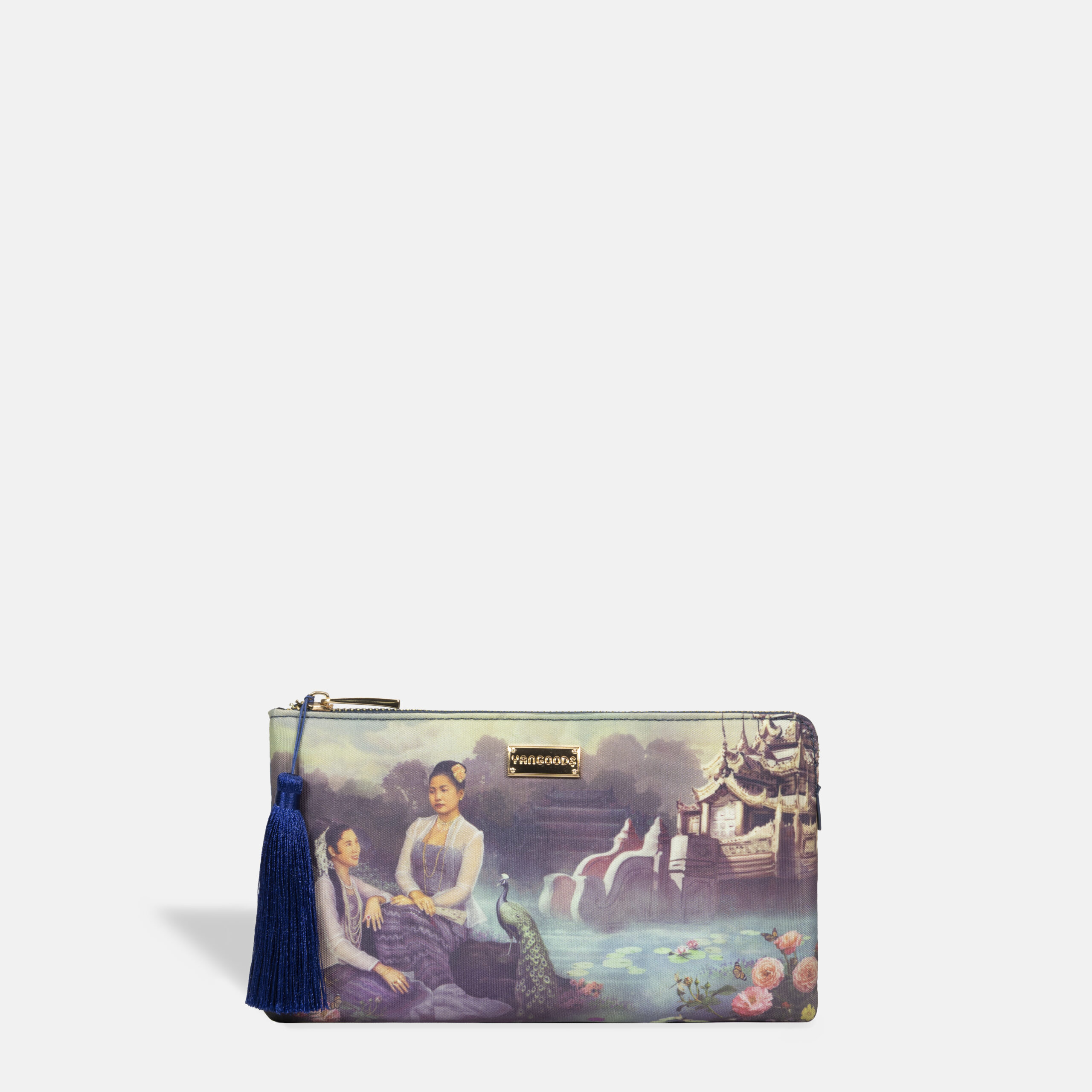 Stone Blue Wallet Pouch