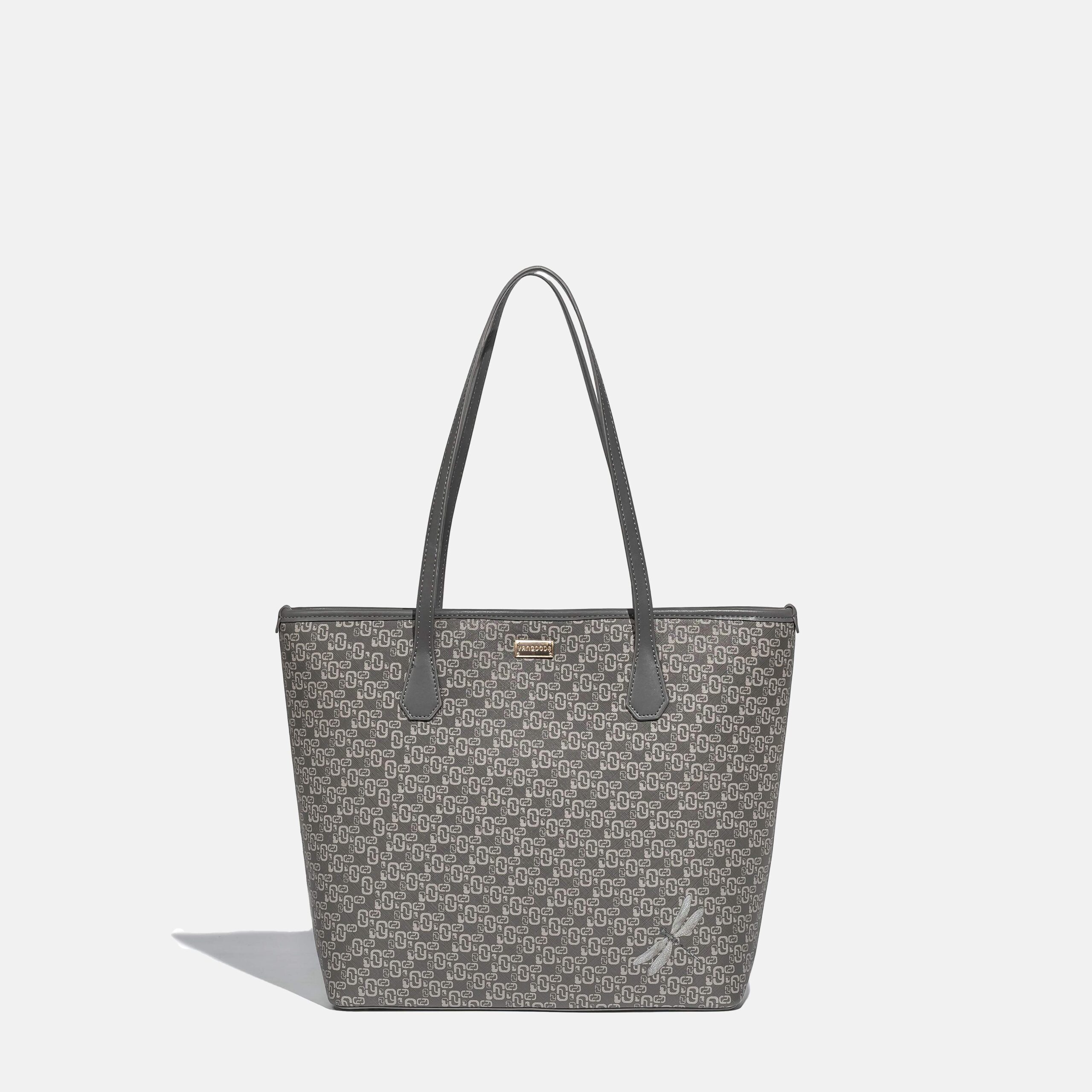 Tote Bag Gray Front